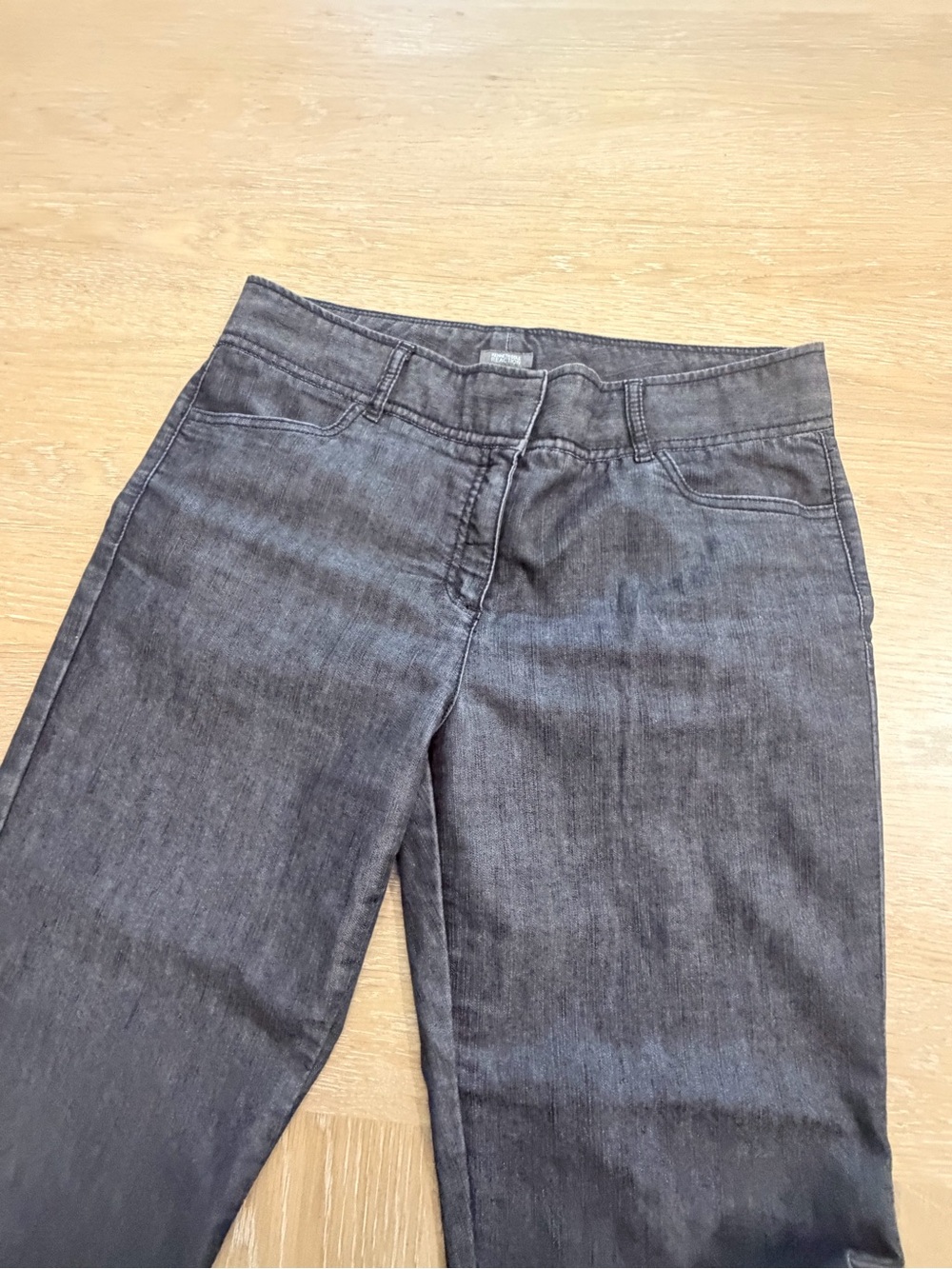 Kenneth Cole Reaction Dark Charcoal Straight Leg Jeans - Picture 3 of 6